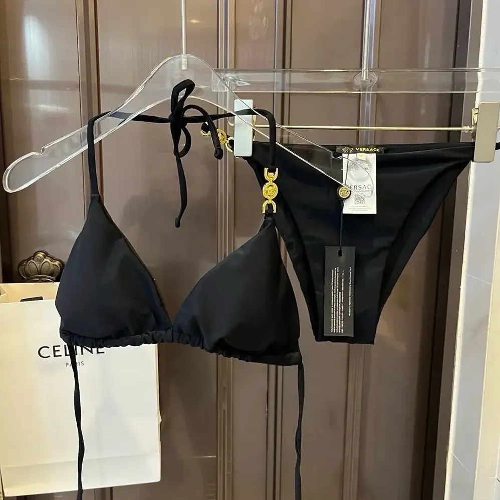 Versace Medusa 95 Bikini Top for Women in Bottoms Versace Medusa 95 Bikini Top for Women in Bottoms