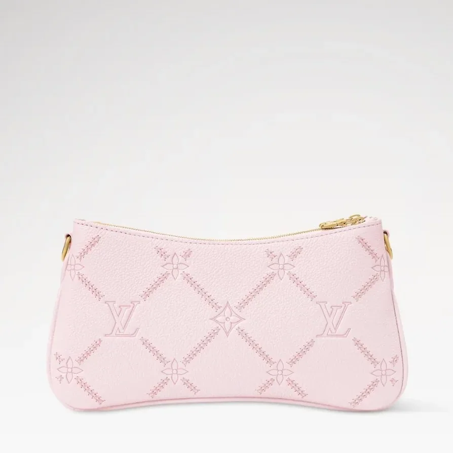 Louis Vuitton Pochette Liv Shoulder Bag / Light Bliss Couture Gold Hardware