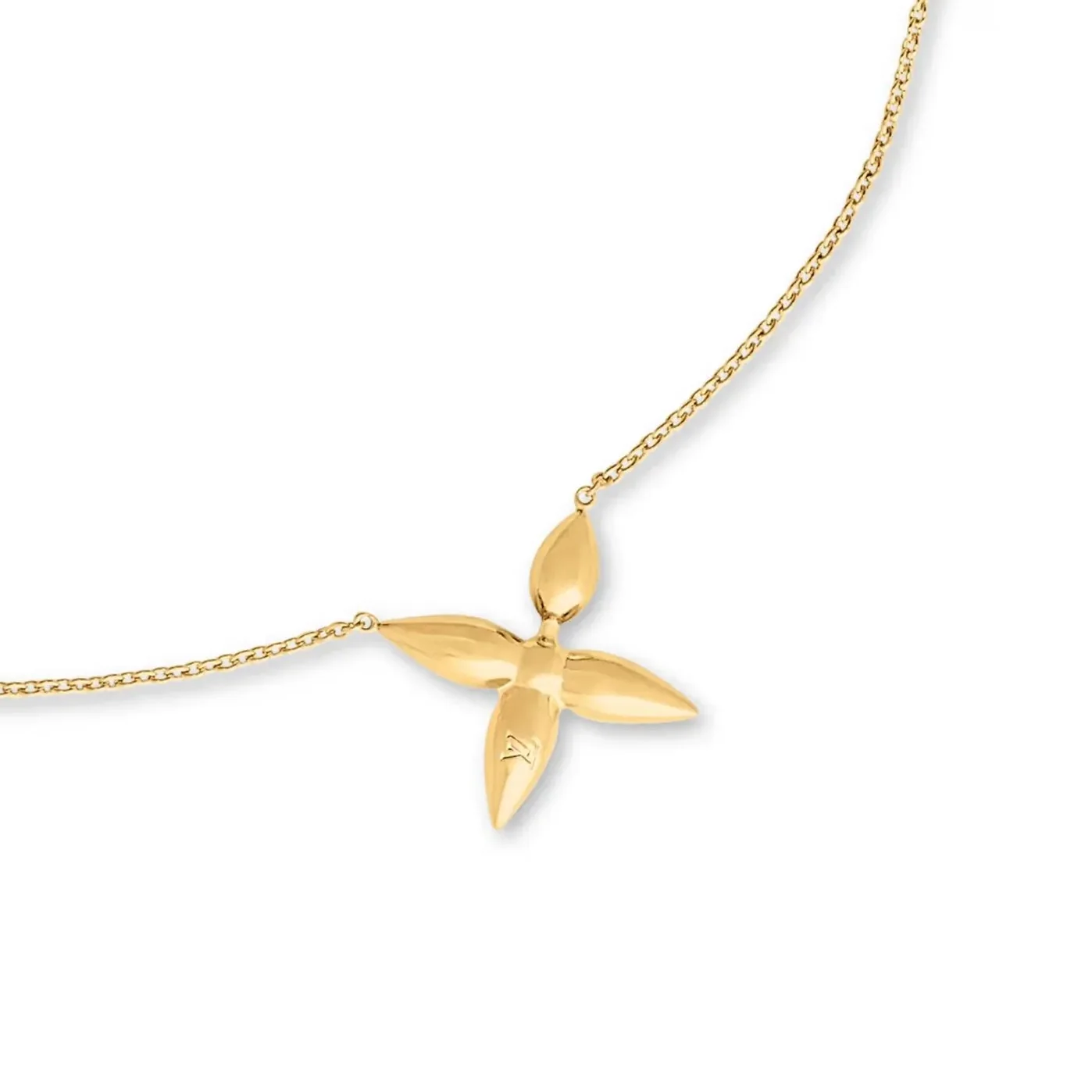Louis Vuitton Louisette Necklace Gold Louis Vuitton Louisette Necklace Gold