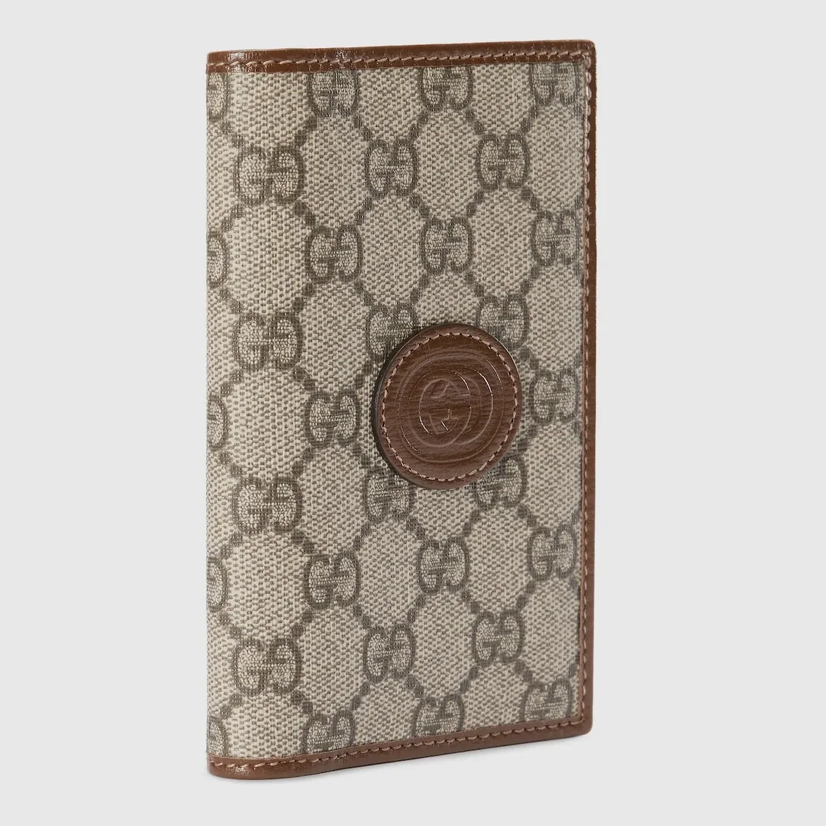 Gucci GG Passport Case With Interlocking G Beige / Gucci GG Passport Case With Interlocking G Beige /