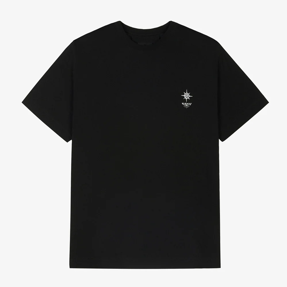 Givenchy Printed Oversized T-shirt for Men in Black