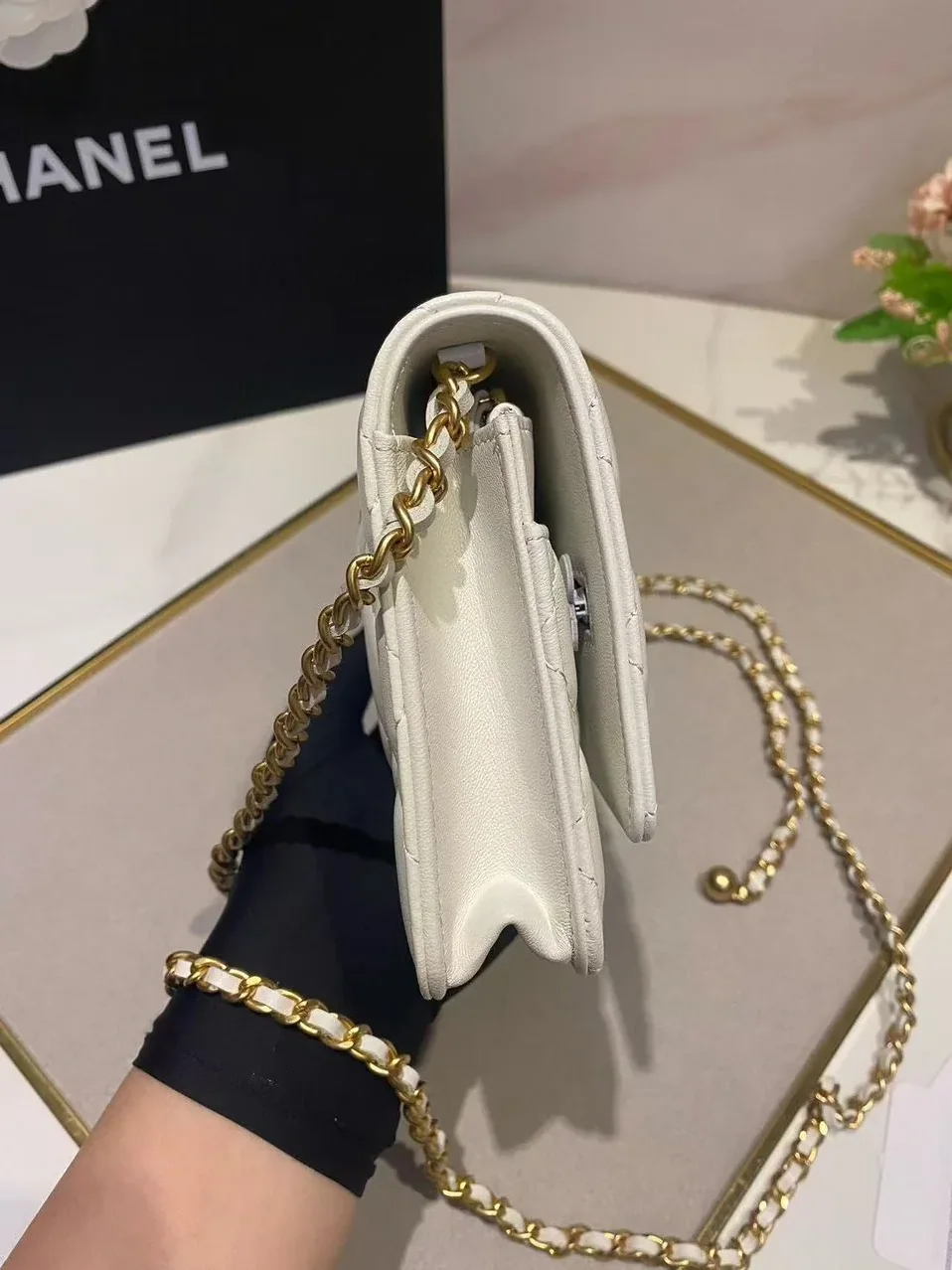 Chanel Woc Wallet On Chain Pink / Chanel Woc Wallet On Chain Pink /
