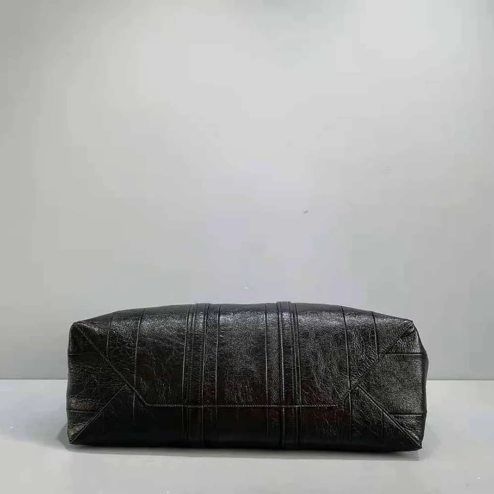 Balenciaga Barbes Large East-West Shopper Bag for Women in Black