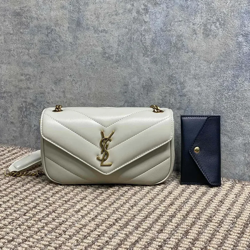 Saint Laurent YSL Loulou Mini in Lambskin for Women