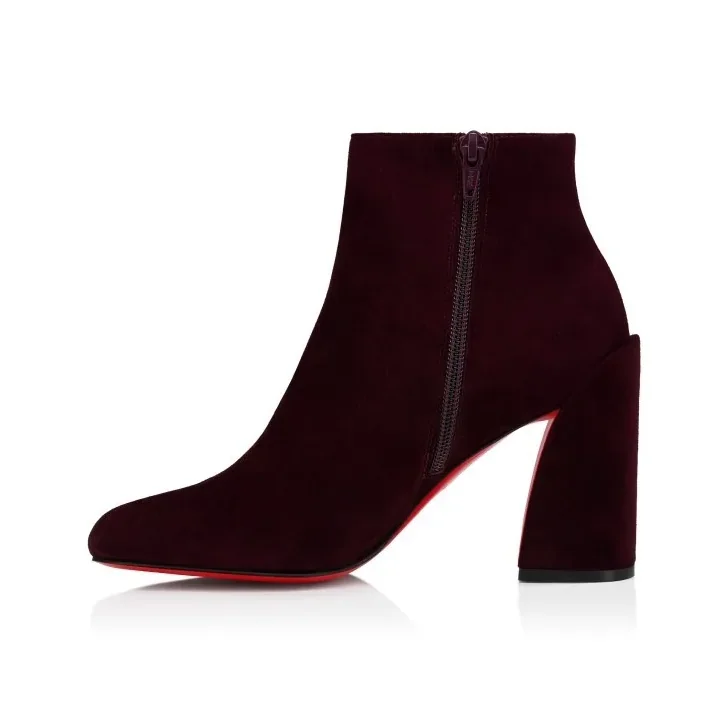 Christian Louboutin Jane Booty Low Boots Amara