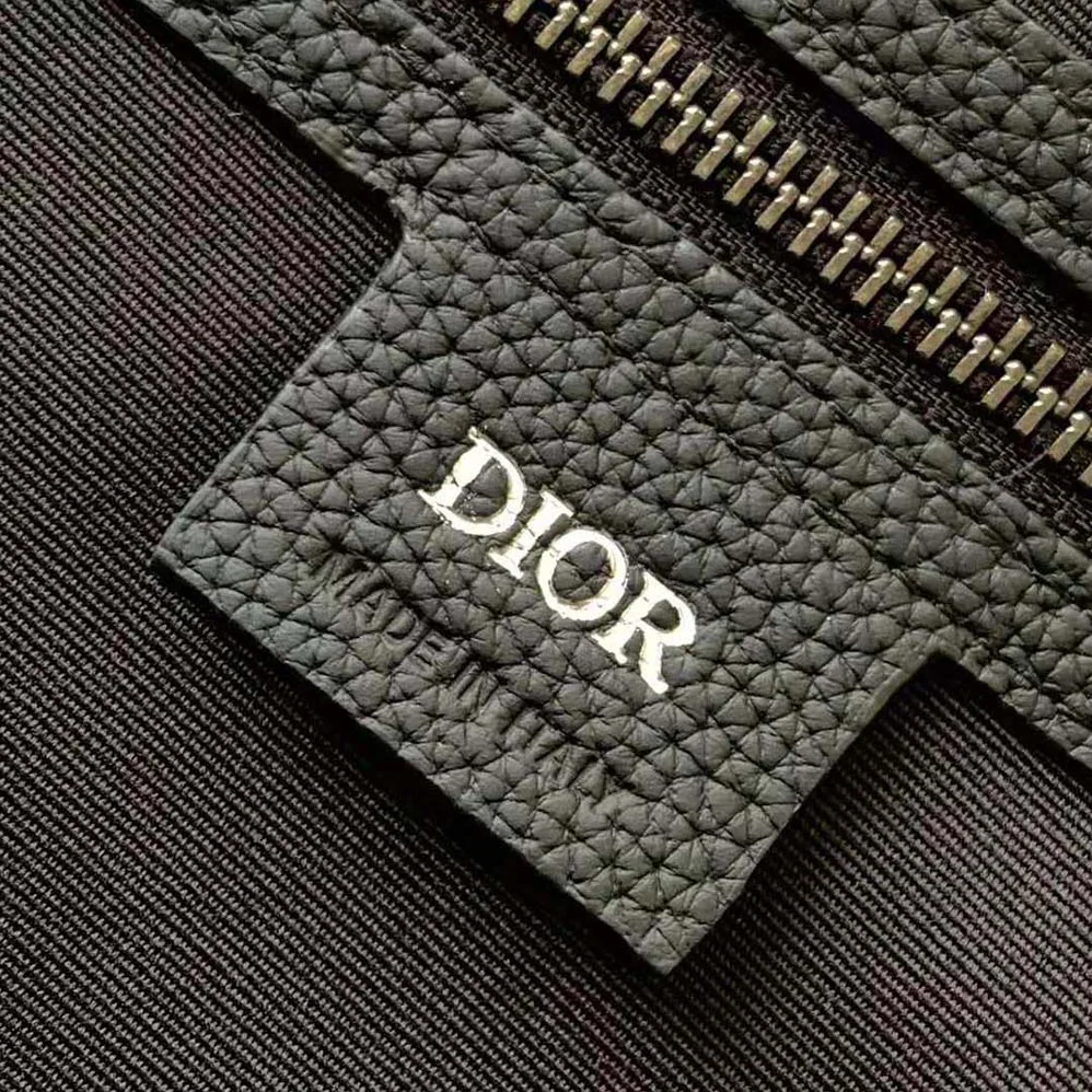 Dior Weekender 50 Bag Beige and Black Maxi Dior Oblique Jacquard for Men