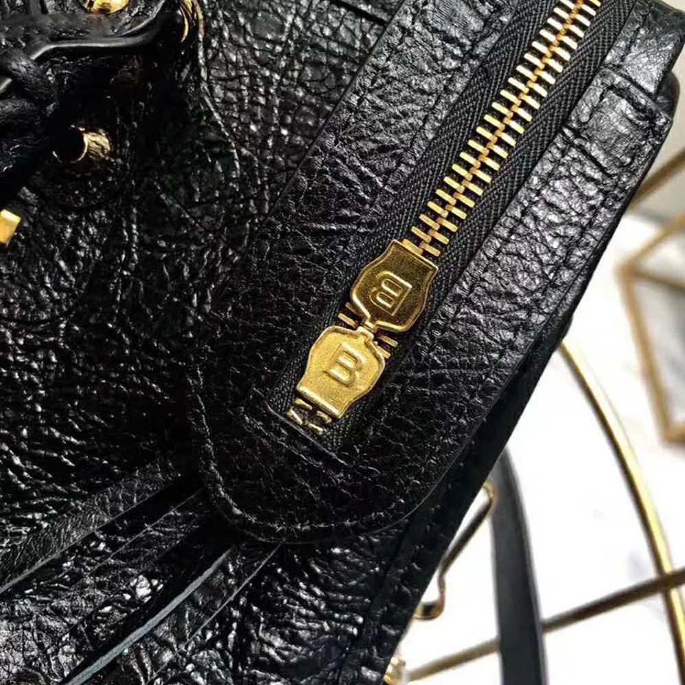 Balenciaga Classic Gold City S for Women in Black Balenciaga Classic Gold City S for Women in Black