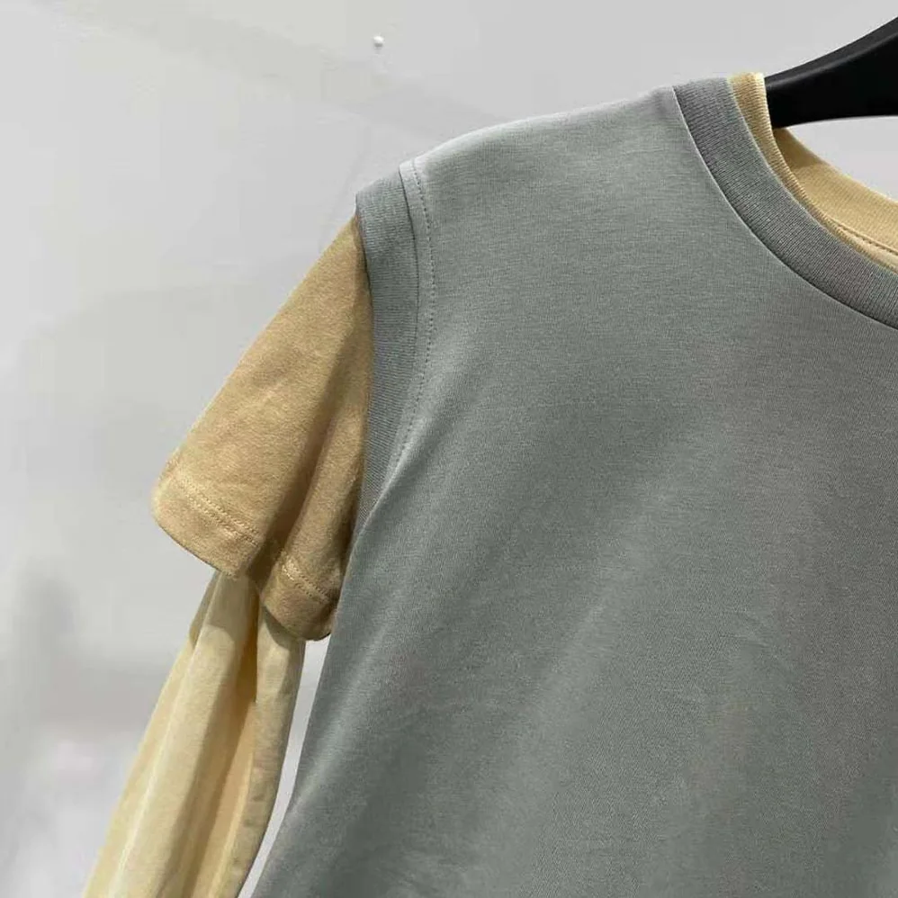 Miu Miu Set of 3 Jersey T for Women in shirts with Logo Patch Miu Miu Set of 3 Jersey T for Women in shirts with Logo Patch