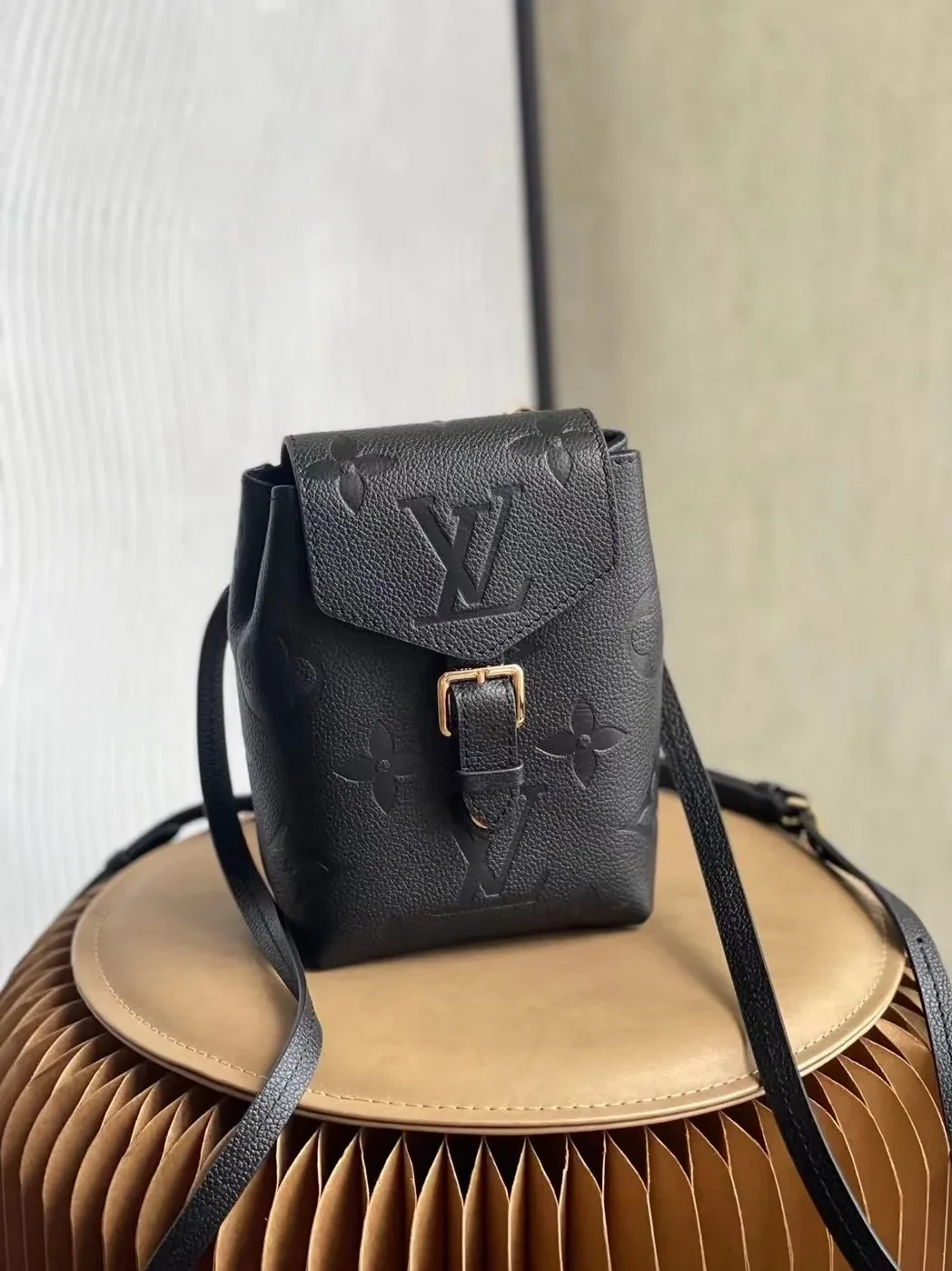Louis Vuitton Tiny Backpack Monogram Empreinte Black