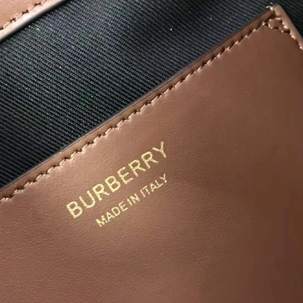 Burberry Mini TB Bucket Bag in Calf Leather for Women Burberry Mini TB Bucket Bag in Calf Leather for Women