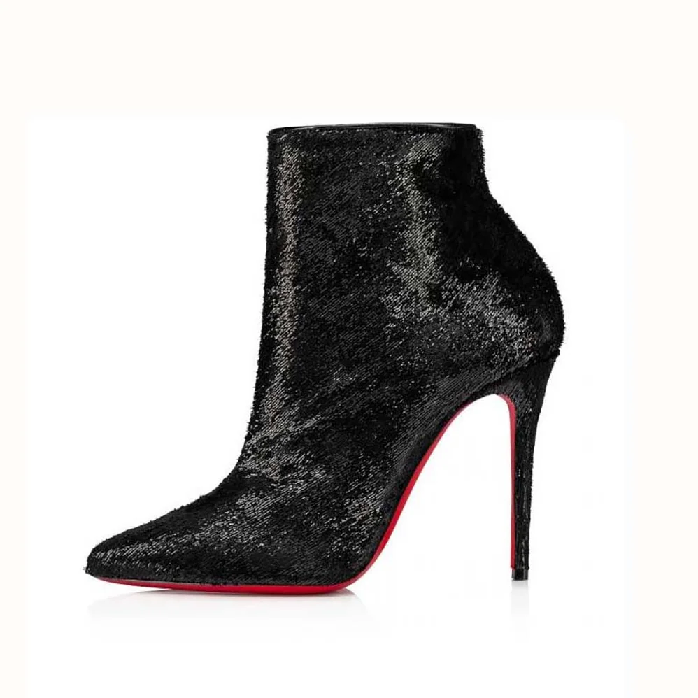 Christian Louboutin So Kate Booty 100 mm Heel Height for Women in Black Christian Louboutin So Kate Booty 100 mm Heel Height for Women in Black