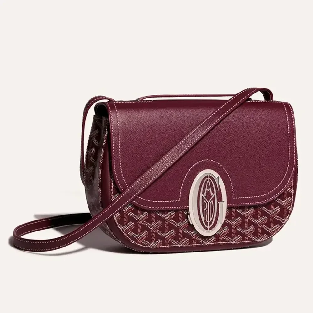 Goyard 233 Bag for Unisex in Maroon Goyard 233 Bag for Unisex in Maroon