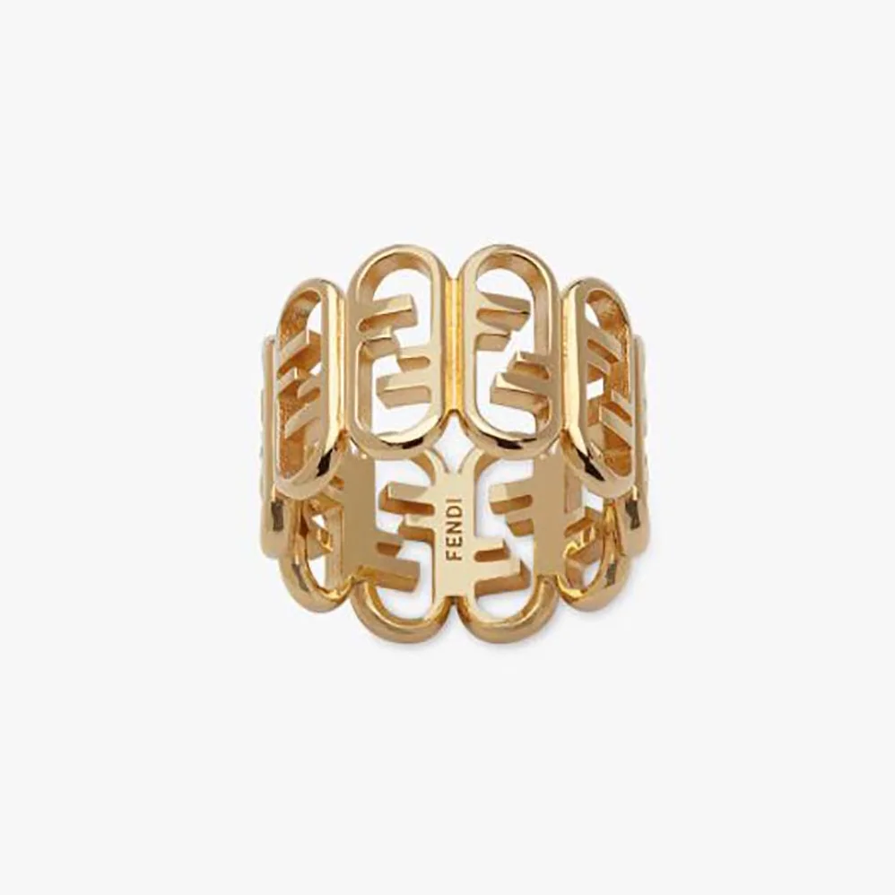 Fendi O'Lock Ring Gold for Women in colored Ring Fendi O'Lock Ring Gold for Women in colored Ring