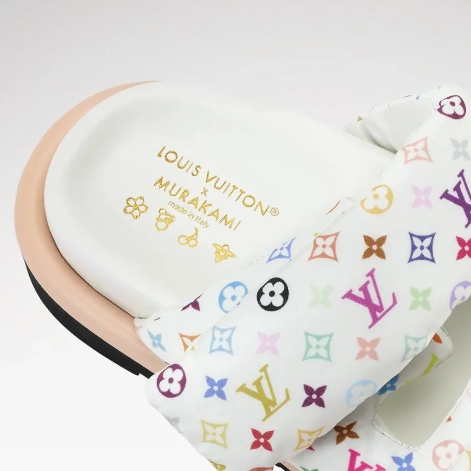 Louis Vuitton LV x TM Pool Pillow Comfort Mules White 1AJNEW