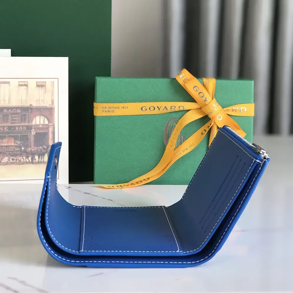 Goyard Saint Gabrie Wallet for Unisex in Blue