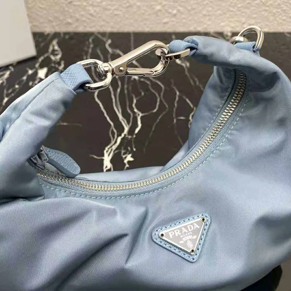 Prada Re-Edition 2006 Nylon Bag for Women in Blue