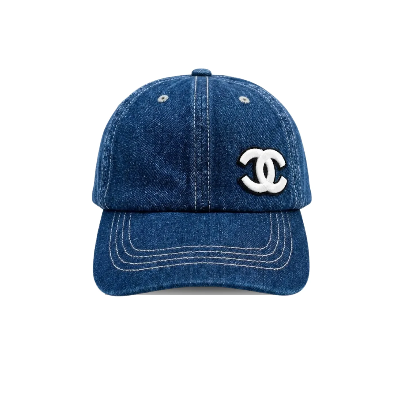Chanel CC Logo Scarf And Beanie Set In Dark Grey Chanel CC Logo Scarf And Beanie Set In Dark Grey