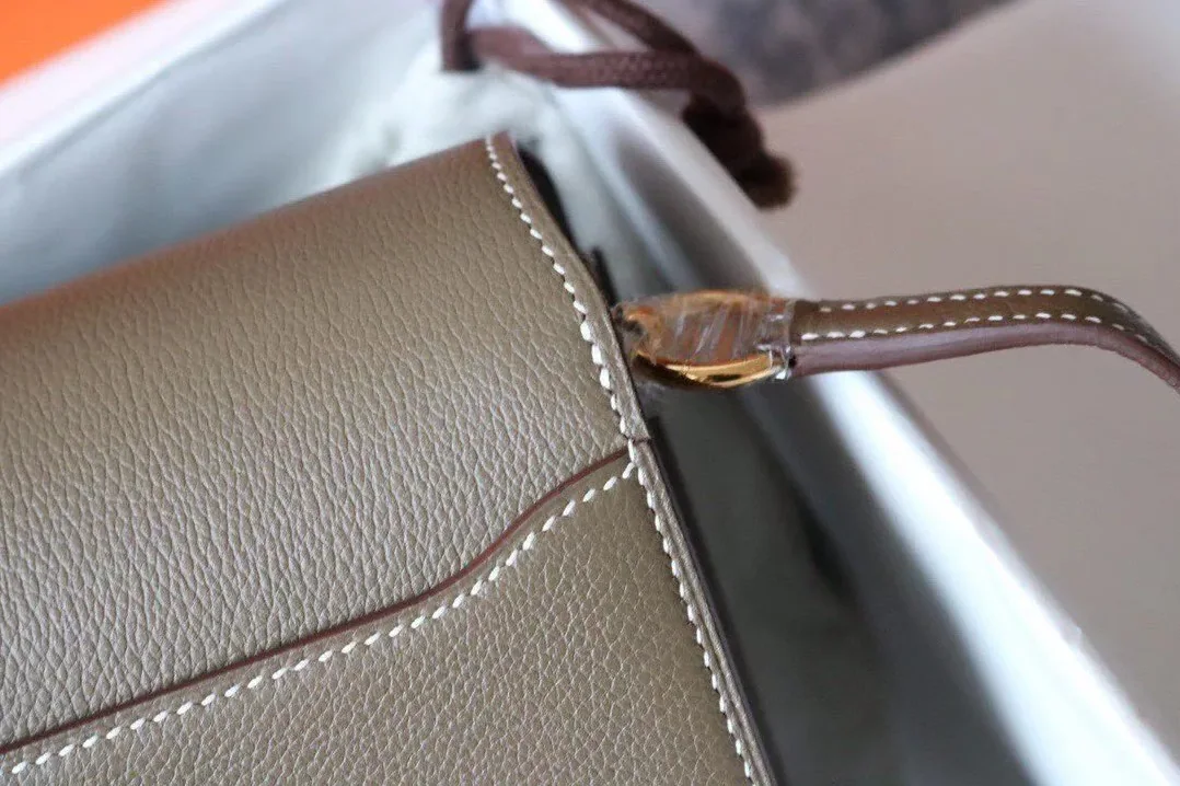 Hermes Evercolor Sac Roulis 23 Grey Galet