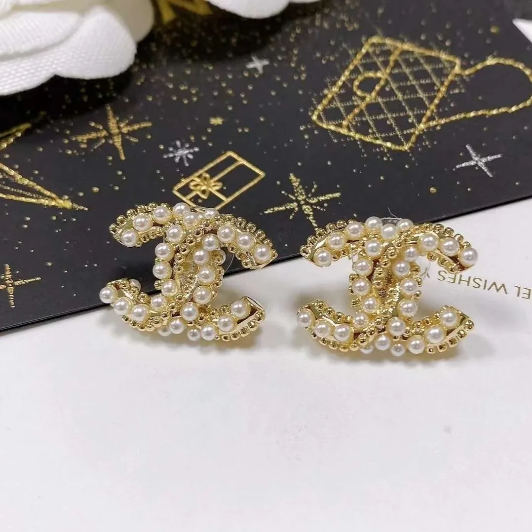 Chanel Gold CC Earrings Chanel Gold CC Earrings