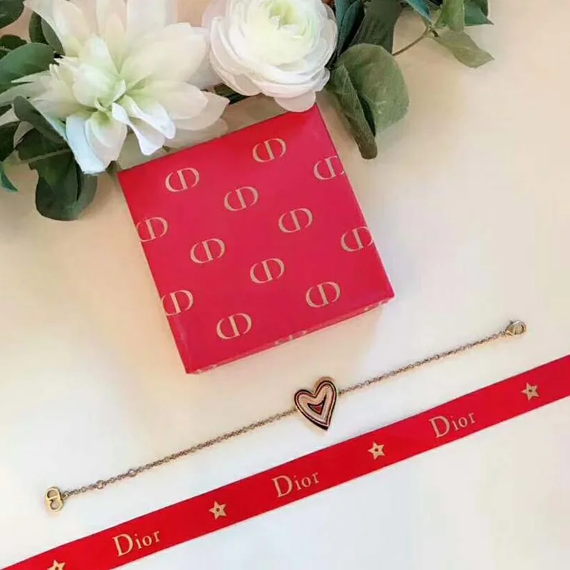 Dior “Dioramour” Heart Bracelet for Women