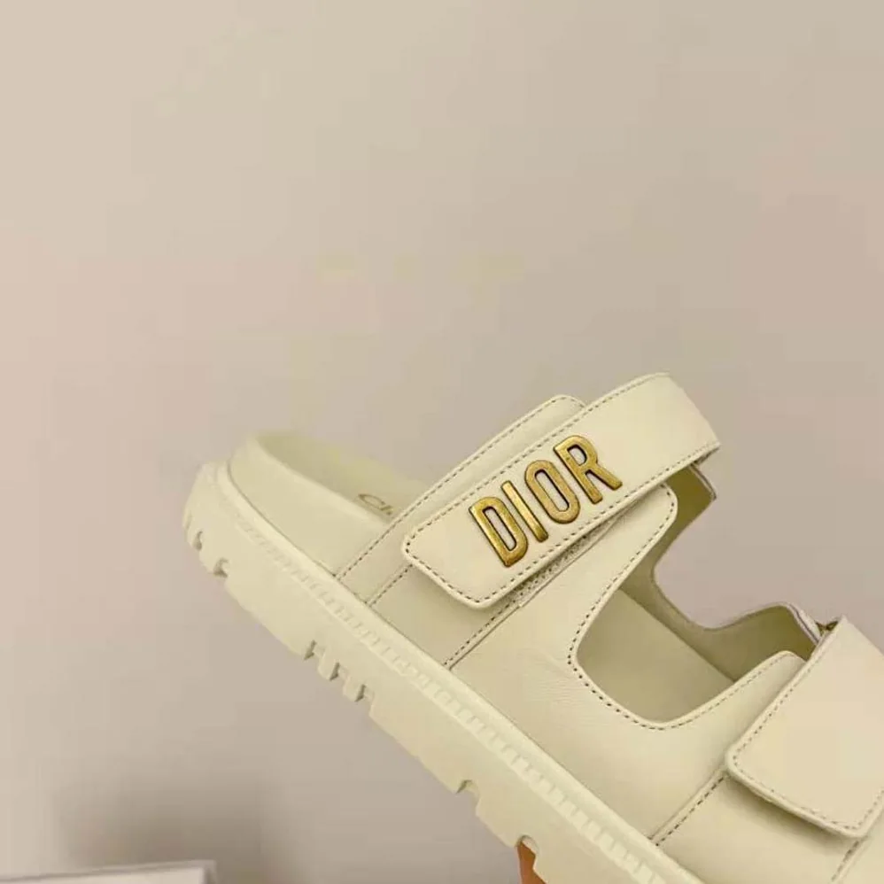 Dior DiorAct Slide White Lambskin for Women