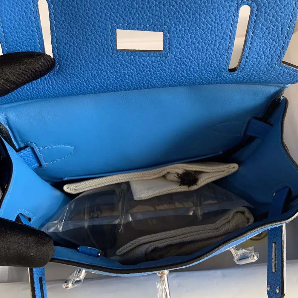 Hermes Hac A Dos PM Backpack for Unisex in Blue