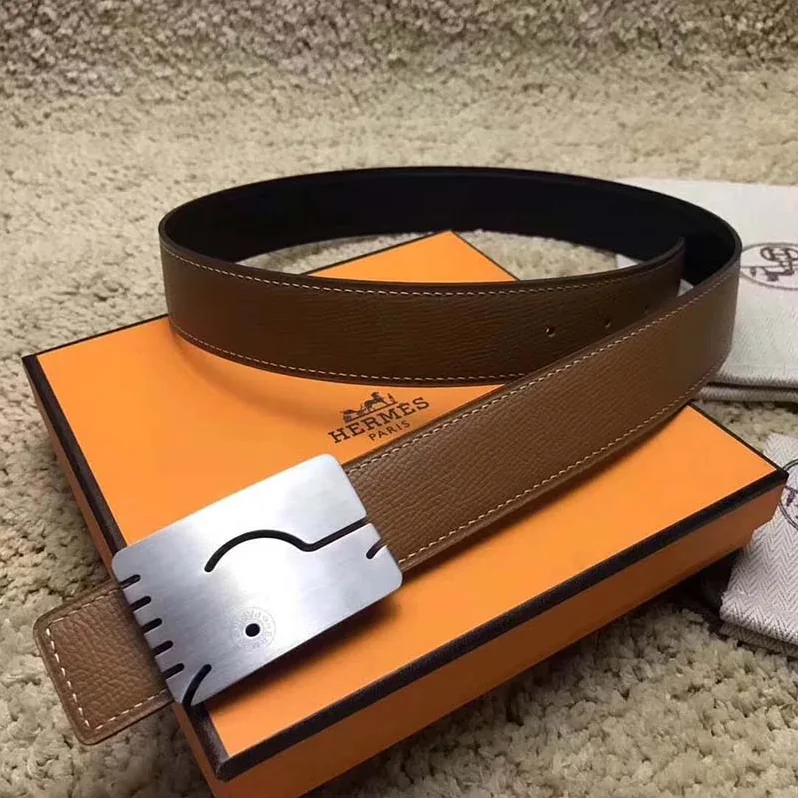 Hermes A Cheval Belt Buckle & Reversible Leather Strap 32 mm for Men Hermes A Cheval Belt Buckle & Reversible Leather Strap 32 mm for Men