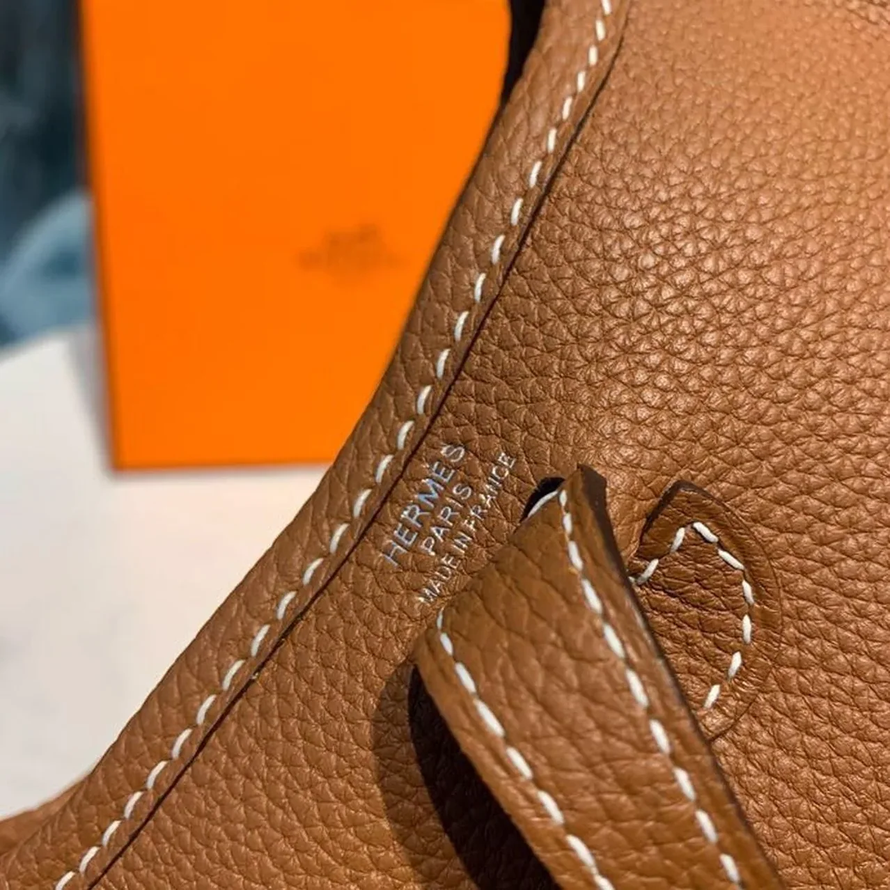 Hermes Mini Evelyne Brown / Hermes Mini Evelyne Brown /