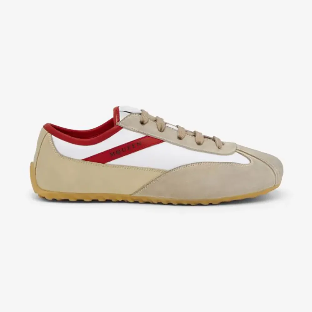 Alexander Mcqueen Boxe Sneaker in White for Unisex in Red