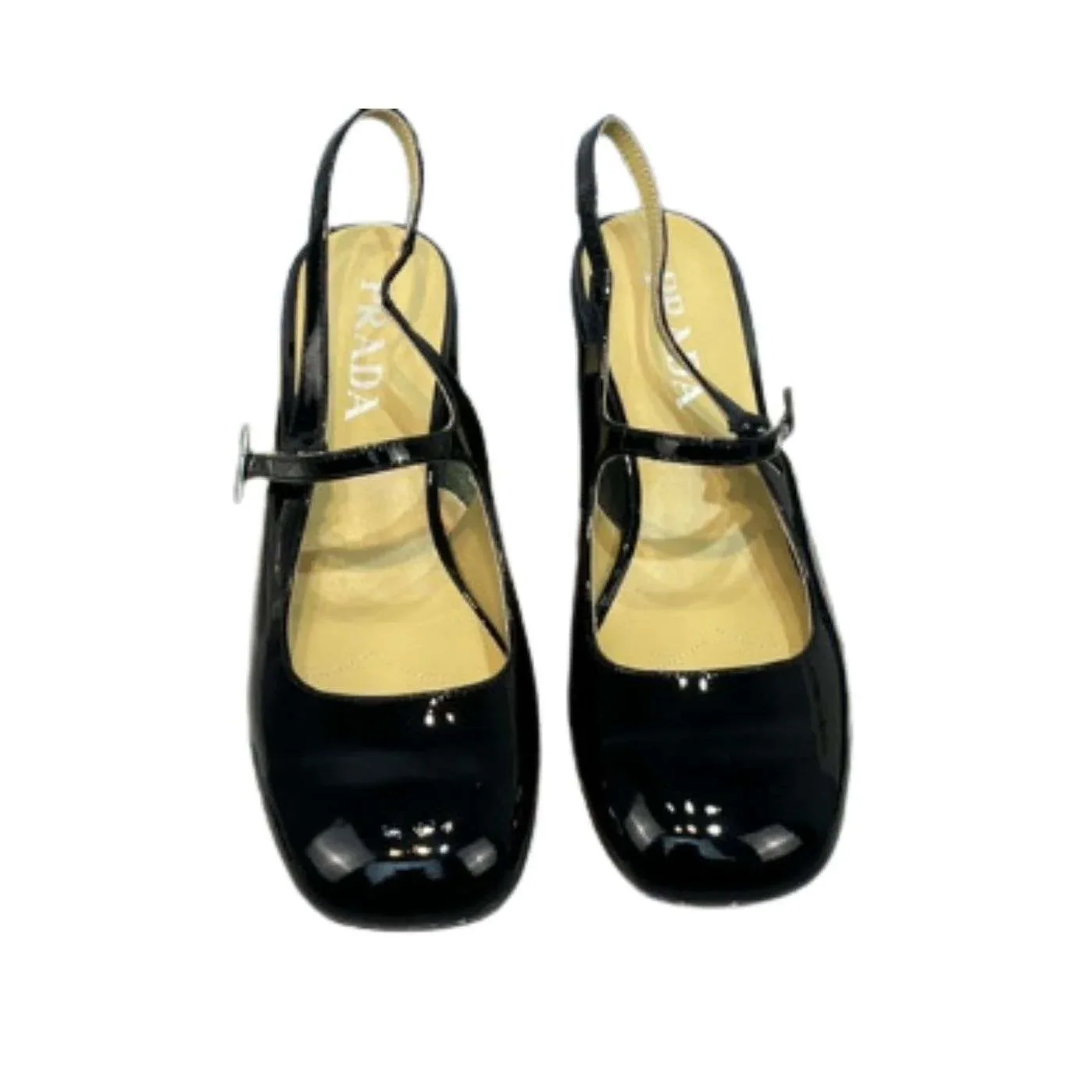 Prada Slingback Exull Pumps Black