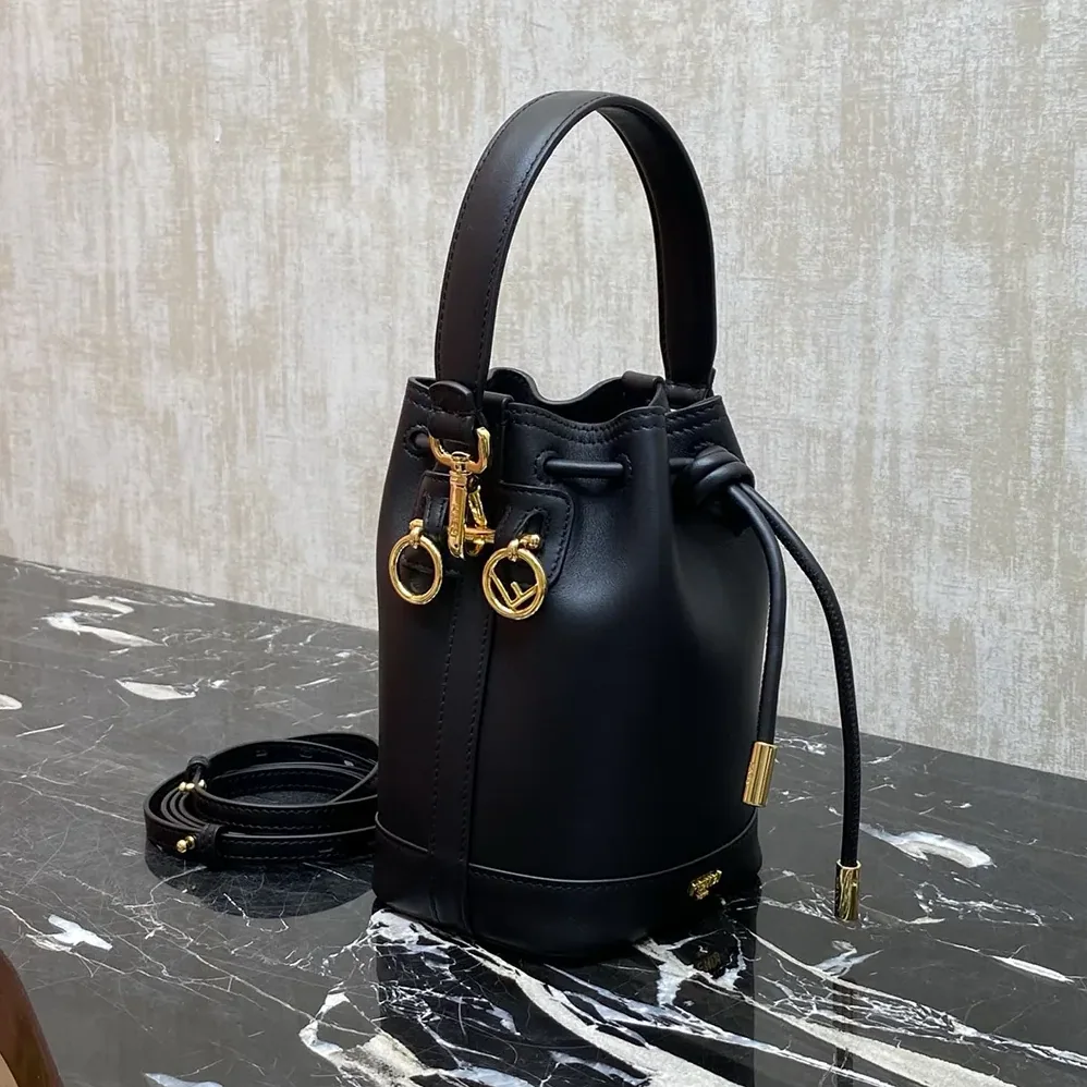 Fendi Mon Tresor Black Leather Mini for Women in bag Fendi Mon Tresor Black Leather Mini for Women in bag