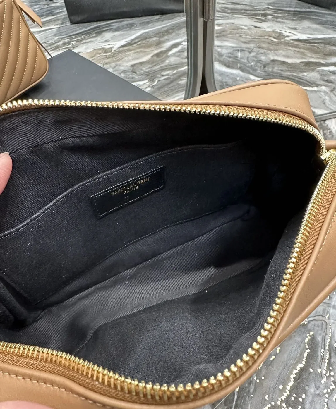 Saint Laurent Lou Camera Bag Brown / Saint Laurent Lou Camera Bag Brown /