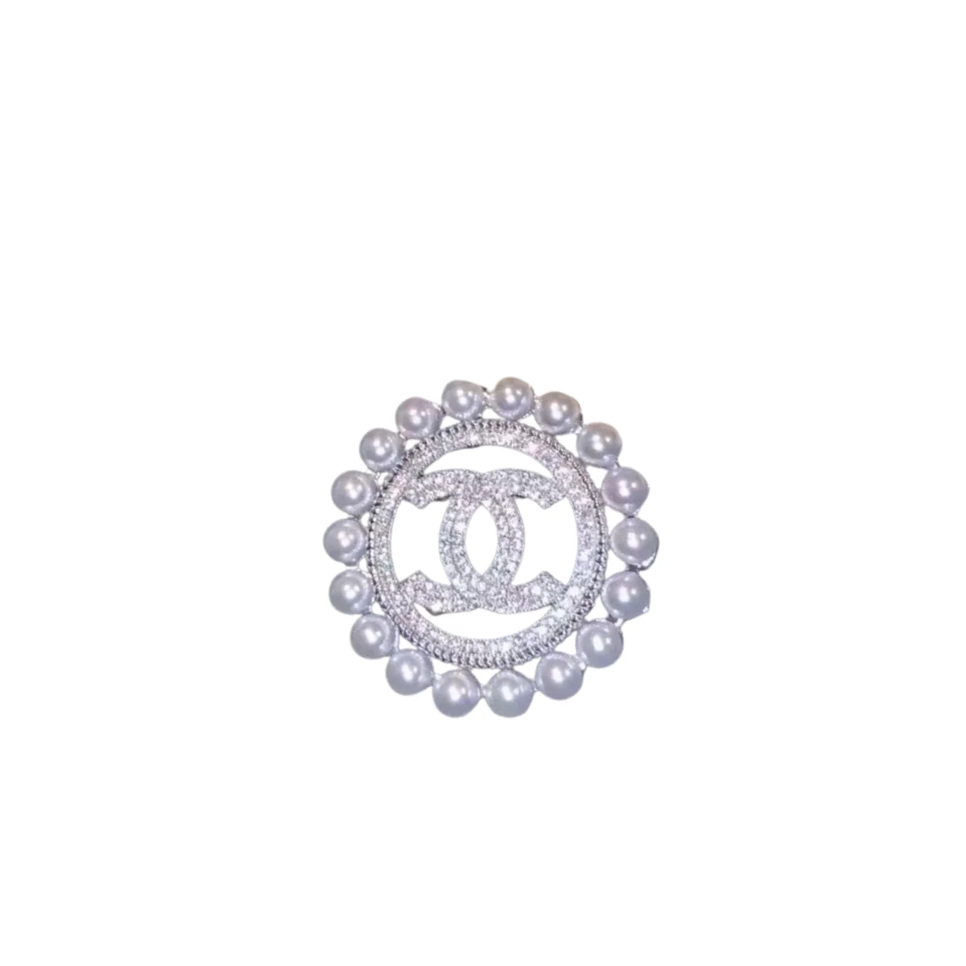 Chanel Brooch Jewelry Sliver Hardware