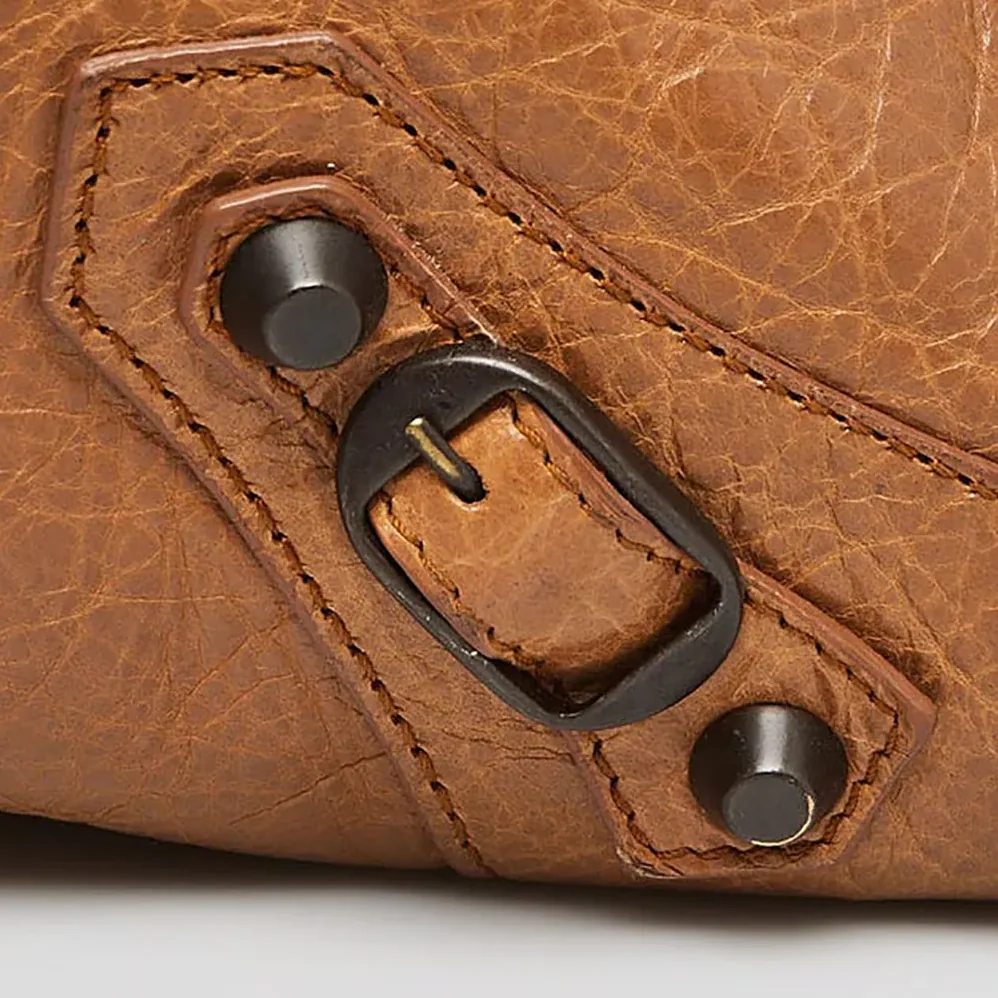 Balenciaga Le City Medium Bag Metallized in Brown for Women Balenciaga Le City Medium Bag Metallized in Brown for Women