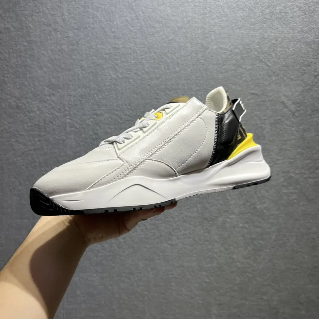 Fendi FD Flow Sneakers White 7E1392AJZHF1HGR