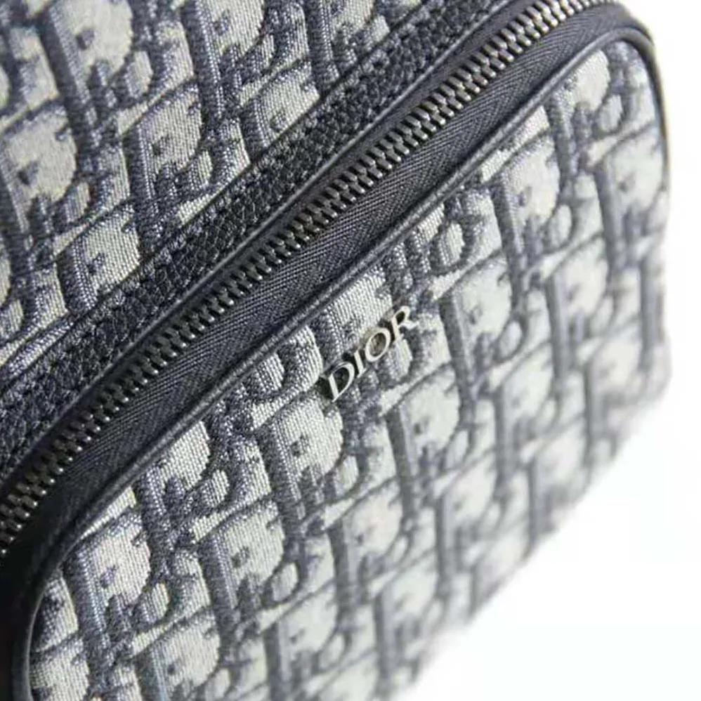 Dior Sling Bag Beige and Black Dior Oblique Jacquard for Men Dior Sling Bag Beige and Black Dior Oblique Jacquard for Men