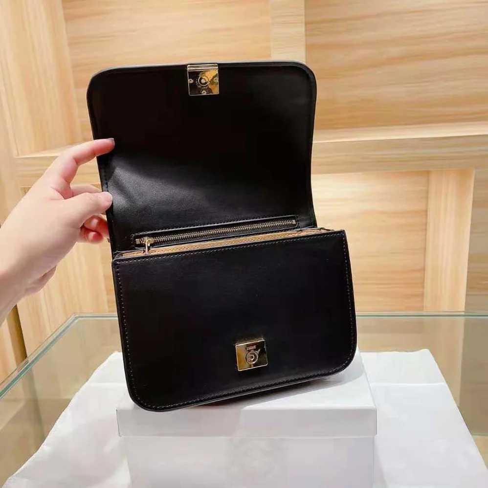 Loewe Goya Bag in Silk Calfskin for Women in Black