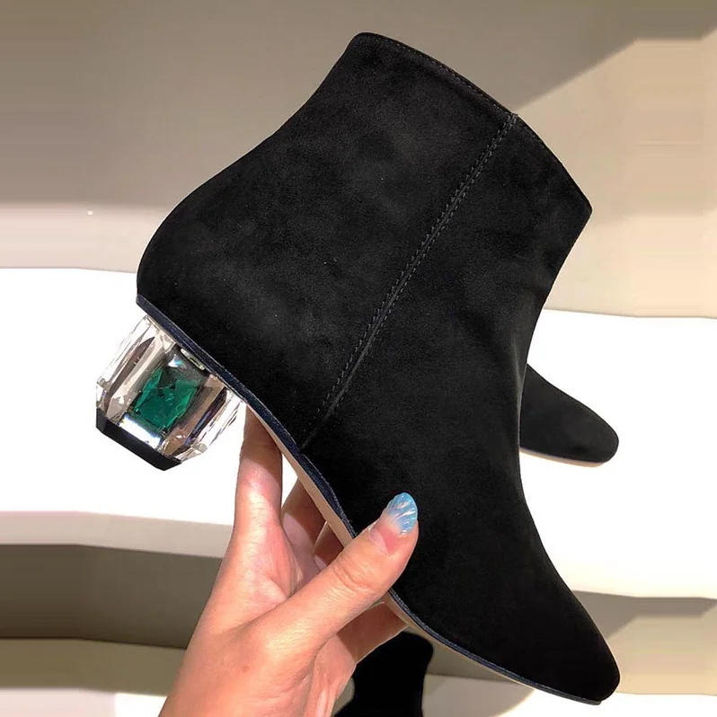 Stuart Weitzman Shoes The Dark Star Bootie 45mm Heel for Women in Black