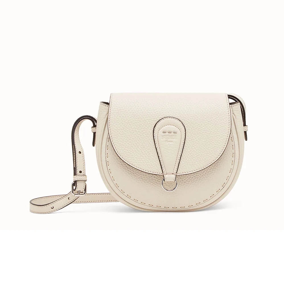Fendi Shoulder Bag in Calf Leather for Women in White