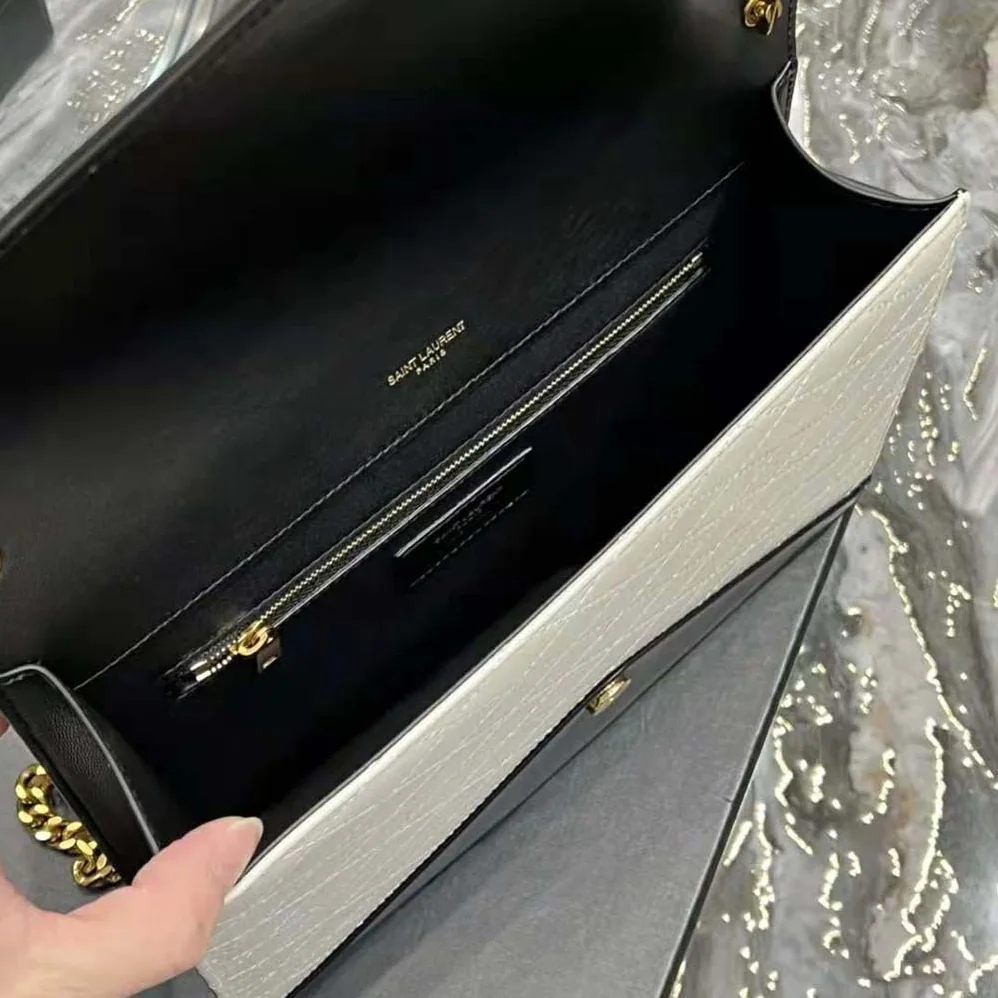 Saint Laurent YSL Gaby Chain Bag in Vintage Lambskin for Women Saint Laurent YSL Gaby Chain Bag in Vintage Lambskin for Women