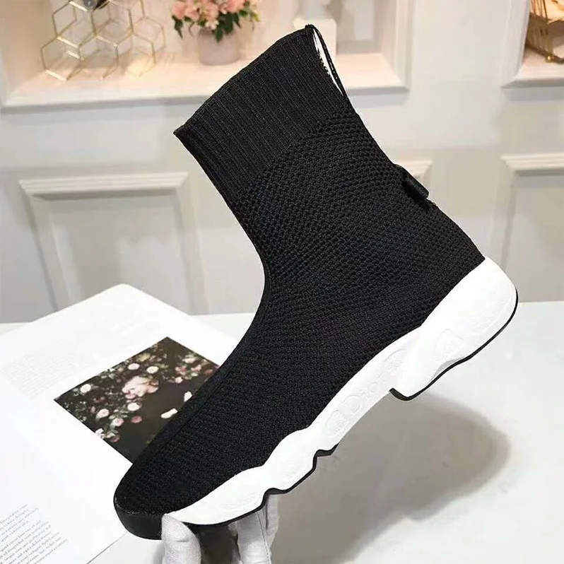 Dior Dior Fusion Technical Canvas High-Top Sneaker for Women in Black Dior Dior Fusion Technical Canvas High-Top Sneaker for Women in Black