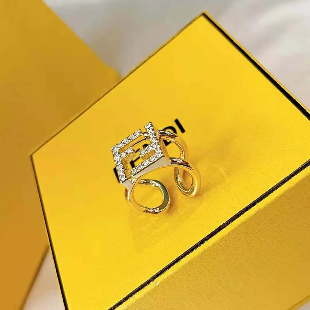 Fendi FF Gold for Women in Colored Ring Fendi FF Gold for Women in Colored Ring