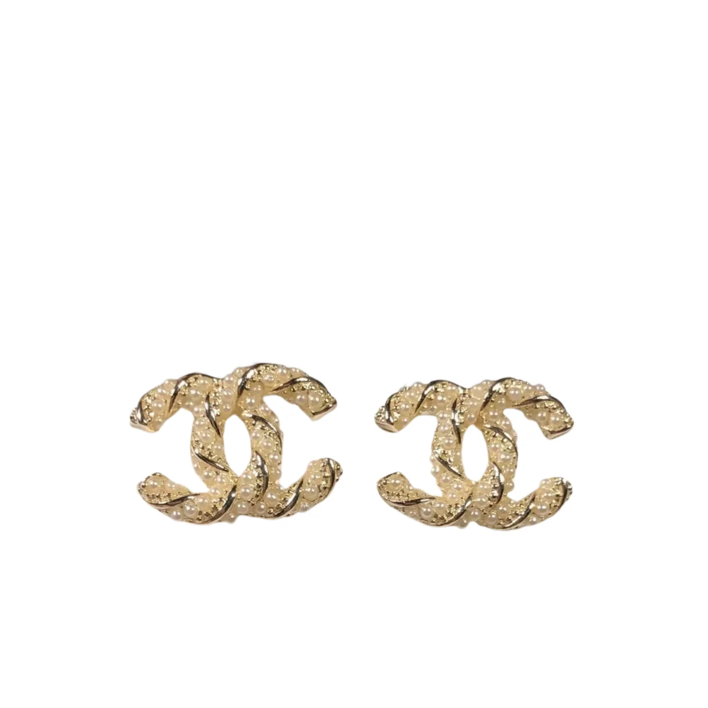 Chanel Earring Gold Hardware Chanel Earring Gold Hardware