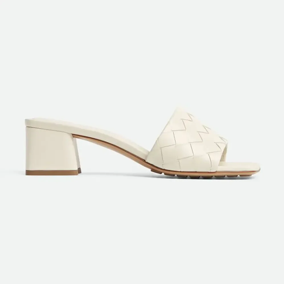 Bottega Veneta Parco Mule for Women in White
