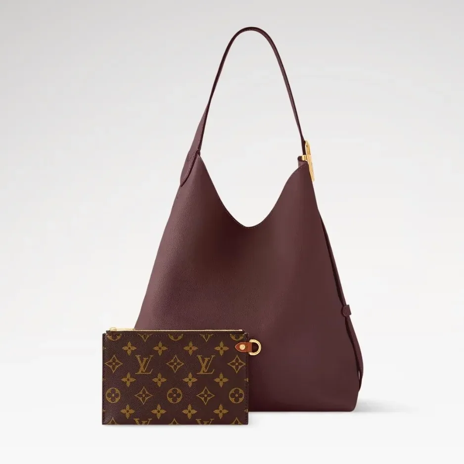 Louis Vuitton Low Key Hobo MM Shoulder Bag13. in Rouge Concerto Gold Hardware