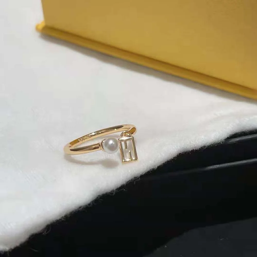 Fendi Baguette Ring Gold for Women in Colored