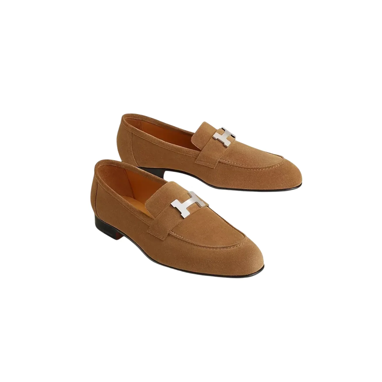 Hermes Paris Loafers Brun Fume