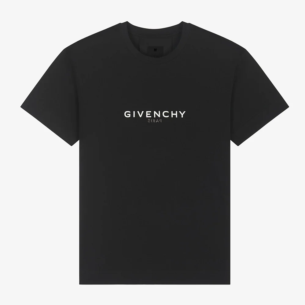 Givenchy Reverse Oversized T-Shirt for Women in Black Givenchy Reverse Oversized T-Shirt for Women in Black
