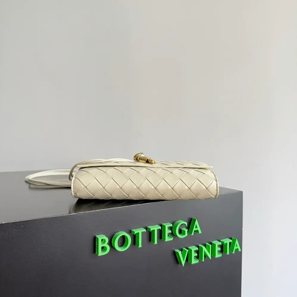 Bottega Veneta Andiamo Pouch for Women in White