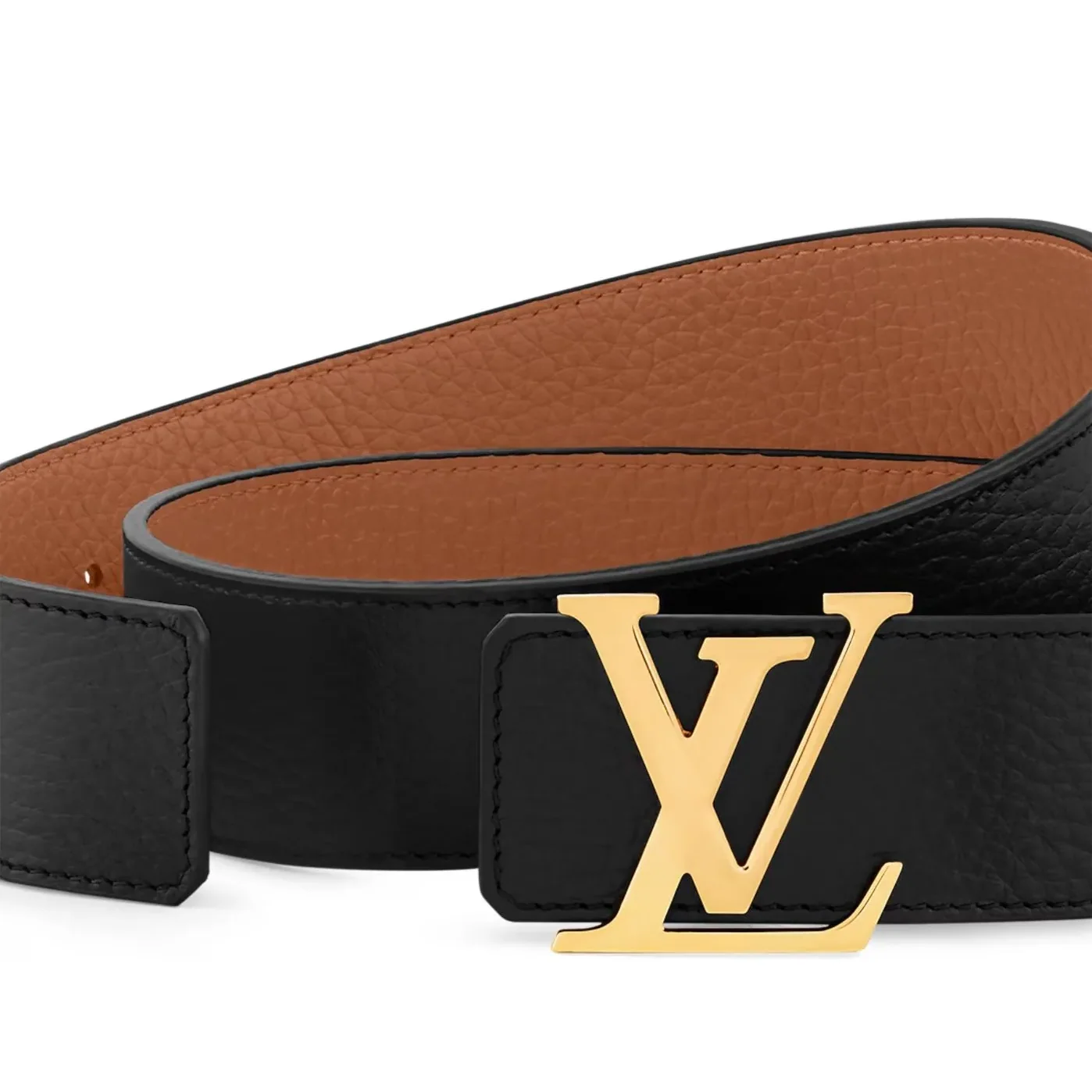 Louis Vuitton LV Initiales Belt Black